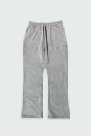 FATE HEAVYWEIGHT FLEECE CARPENTER SWEATPANTS - HEATHER GREY