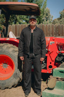 CANVAS WORKHORSE JACKET - BLACK