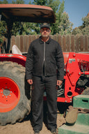 CANVAS WORKHORSE JACKET - BLACK