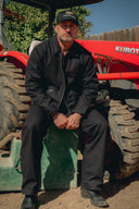 CANVAS WORKHORSE JACKET - BLACK