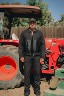 CANVAS WYOMING JACKET - BLACK