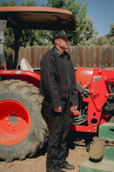 CANVAS CHORE JACKET - BLACK