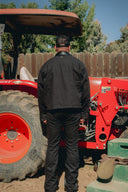 CANVAS CHORE JACKET - BLACK