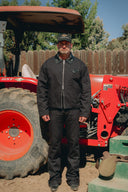 CANVAS CHORE JACKET - BLACK