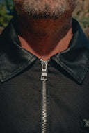 CANVAS CHORE JACKET - BLACK