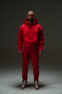 FATE HEAVYWEIGHT FLEECE JOGGER - RED - ANANKE