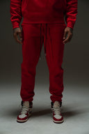 FATE HEAVYWEIGHT FLEECE JOGGER - RED - ANANKE