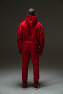 FATE HEAVYWEIGHT FLEECE JOGGER - RED - ANANKE