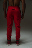 FATE HEAVYWEIGHT FLEECE JOGGER - RED - ANANKE