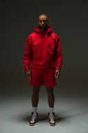 FATE HEAVYWEIGHT FLEECE SHORT - RED