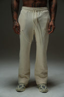 FATE HEAVYWEIGHT FLEECE CARPENTER SWEATPANTS - CREAM - ANANKE