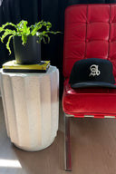 ANANKE FATE SNAPBACK HAT - BLACK