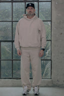 AEGIS SUPER HEAVYWEIGHT FLEECE HOODIES in XXL - Lifestyle Shot - ANANKE