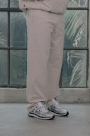 AEGIS SUPER HEAVYWEIGHT FLEECE STRAIGHT LEG SWEATPANTS in XL - Lifestyle Shot - ANANKE