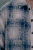 ARES BRUSHED MOHAIR FLANNEL SHACKET