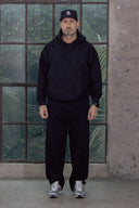 AEGIS SUPER HEAVYWEIGHT FLEECE HOODIES in L - Lifestyle Shot - ANANKE
