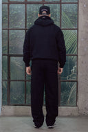 AEGIS SUPER HEAVYWEIGHT FLEECE HOODIES in L - Lifestyle Shot - ANANKE