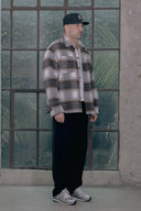 ARES BRUSHED MOHAIR FLANNEL SHACKET