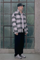 ARES BRUSHED MOHAIR FLANNEL SHACKET