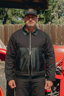 CANVAS WYOMING JACKET - BLACK