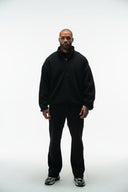 DESTINY POLAR FLEECE ANORAK - BLACK