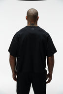 FATE HEAVYWEIGHT CROPPED TEE - BLACK