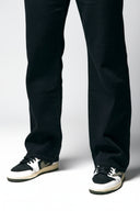 RETROGRADE STRAIGHT LEG JEAN - BLACK