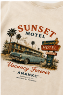 ANANKE Sunset Motel Vintage Wash Tee