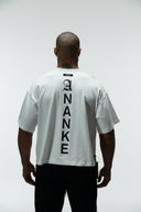NEVER BROKEN HEAVYWEIGHT CROPPED TEE - WHITE