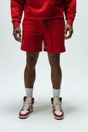 FATE HEAVYWEIGHT FLEECE SHORT - RED