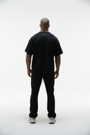 FATE HEAVYWEIGHT FLEECE FLARED SWEATPANTS - BLACK