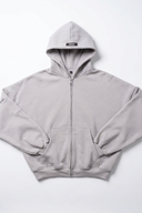 Foundation Zip Hoodie in MOJAVE SAND - Lifestyle Shot - ANANKE