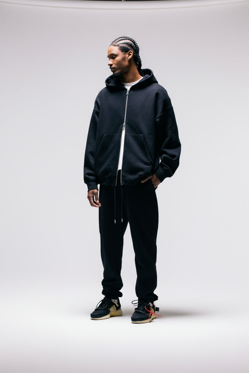 トップス Ennoy DOUBLE ZIP HOODIE (BLACK) M 新品未使用 ennoy DOUBLE ZIP HOODIE ブラック Mサイズ｜Yahoo!フリマ