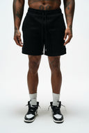FATE HEAVYWEIGHT FLEECE SHORT - BLACK