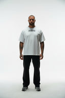 MOTHER OF FATE HEAVYWEIGHT CROPPED TEE - WHITE