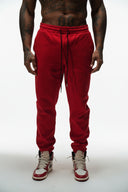 FATE HEAVYWEIGHT FLEECE JOGGER - RED