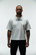 MOTHER OF FATE HEAVYWEIGHT CROPPED TEE - WHITE