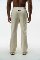 FATE HEAVYWEIGHT FLEECE CARPENTER SWEATPANTS - CREAM