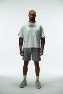 FATE HEAVYWEIGHT FLEECE SHORT - HEATHER GREY