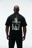 MOTHER OF FATE HEAVYWEIGHT CROPPED TEE - BLACK