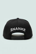 ANANKE FATE SNAPBACK HAT - BLACK
