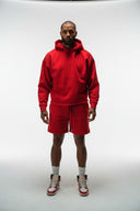 FATE HEAVYWEIGHT FLEECE SHORT - RED