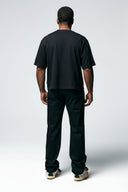 STRAIGHT LEG JEAN - BLACK