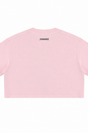 ANANKE Snow Wash Boxy Tee | Heavyweight Crop Streetwear Tee