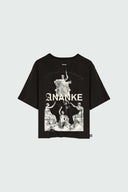 MOTHER OF FATE HEAVYWEIGHT CROPPED TEE - BLACK