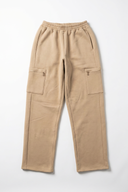 Foundation Straight Leg Sweatpants in MOJAVE SAND - Lifestyle Shot - ANANKE