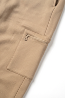 Foundation Straight Leg Sweatpants in MOJAVE SAND - Lifestyle Shot - ANANKE