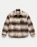 ARES BRUSHED MOHAIR FLANNEL SHACKET