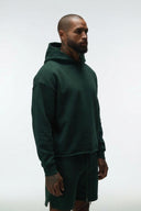 FATE HEAVYWEIGHT FLEECE CROPPED RAW HEM HOODIES