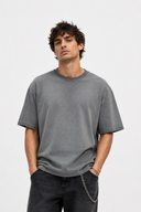 ANANKE Garment-Dyed Oversize Tee